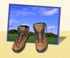 Wandern in der Normandie