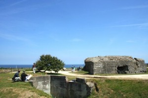 Bunker in der Normandie