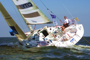 Segeln in Normandie vor Cherbourg