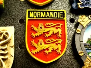 Normandie-Wappen als Souvenir