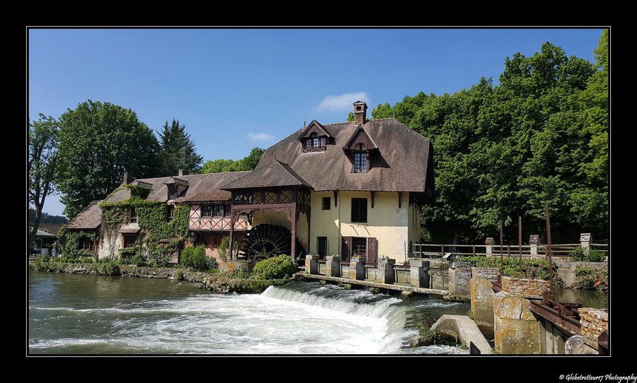 Moulin de Fourges, moulin à roue du XVIIIème siècle sur l’Epte