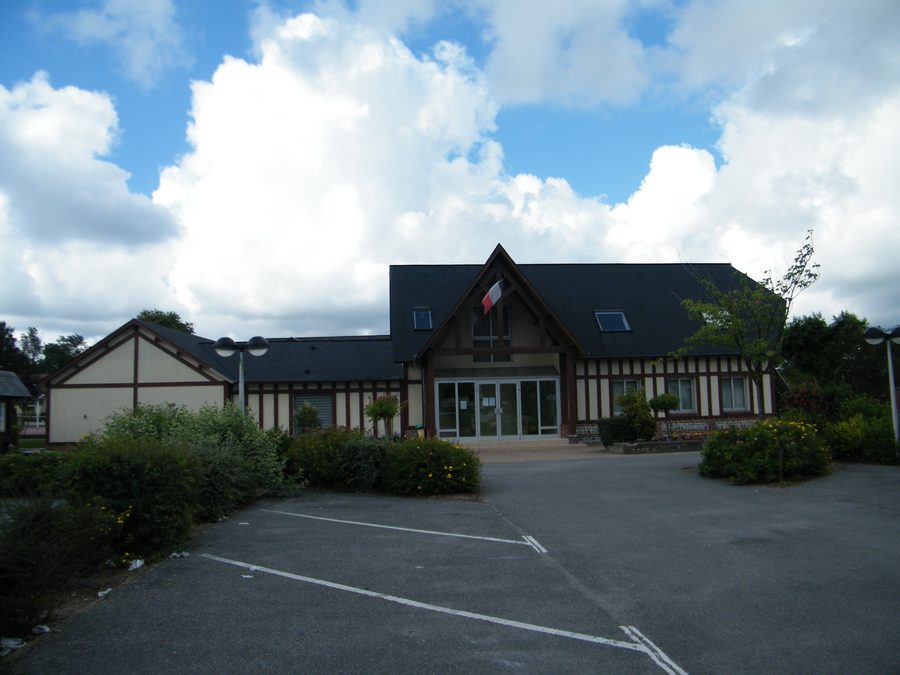 Rathaus von Grèges im Département Seine-Maritime in der Normandie