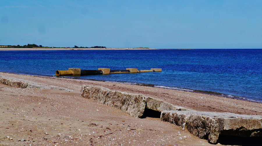 Pointe de Néville in Néville-sur-Mer im Département Manche
