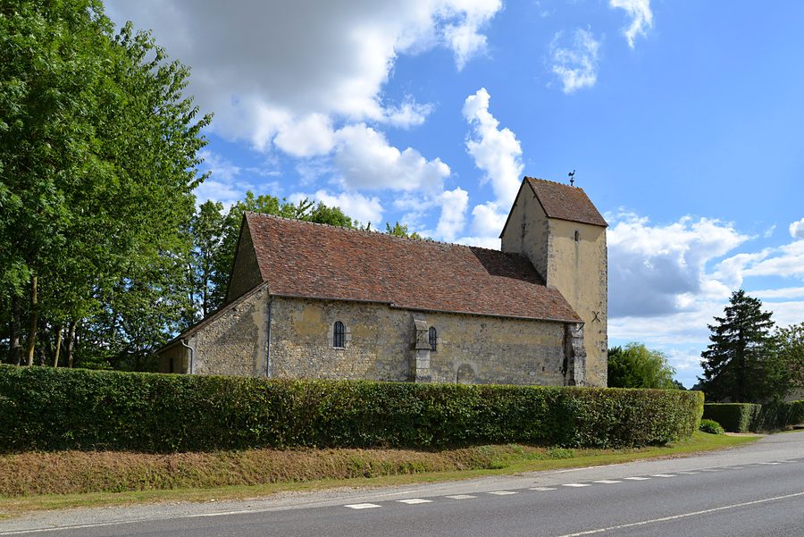 Kirche Saint-Aubin in Boëcé im Département Orne