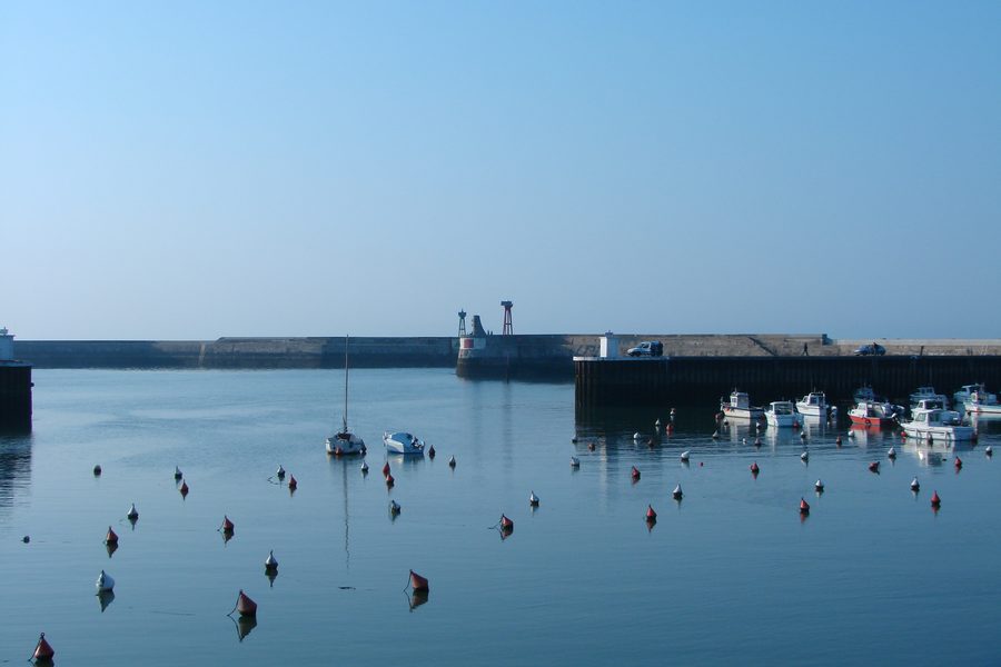 Port de Port-en-Bessin-Huppain dans le Calvados