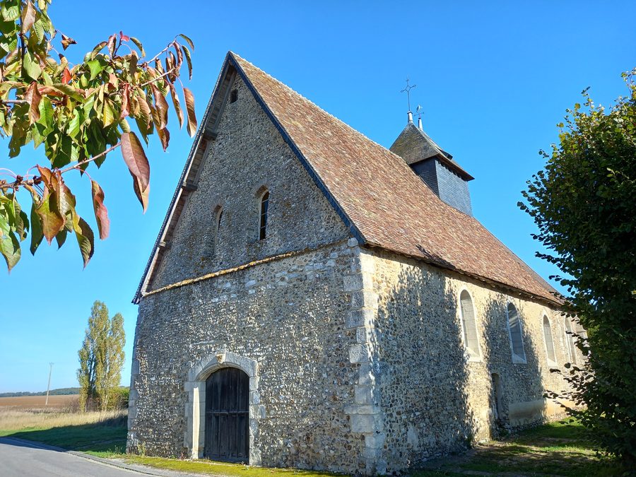 Église Saint-Jacques-le-Majeur à Mouettes, commune française du département de l’Eure