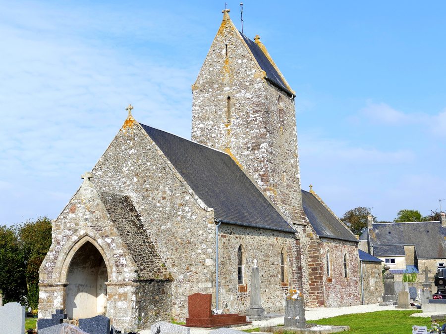 Kirche Saint-Malo in Saint-Malo-de-la-Lande im Département Manche