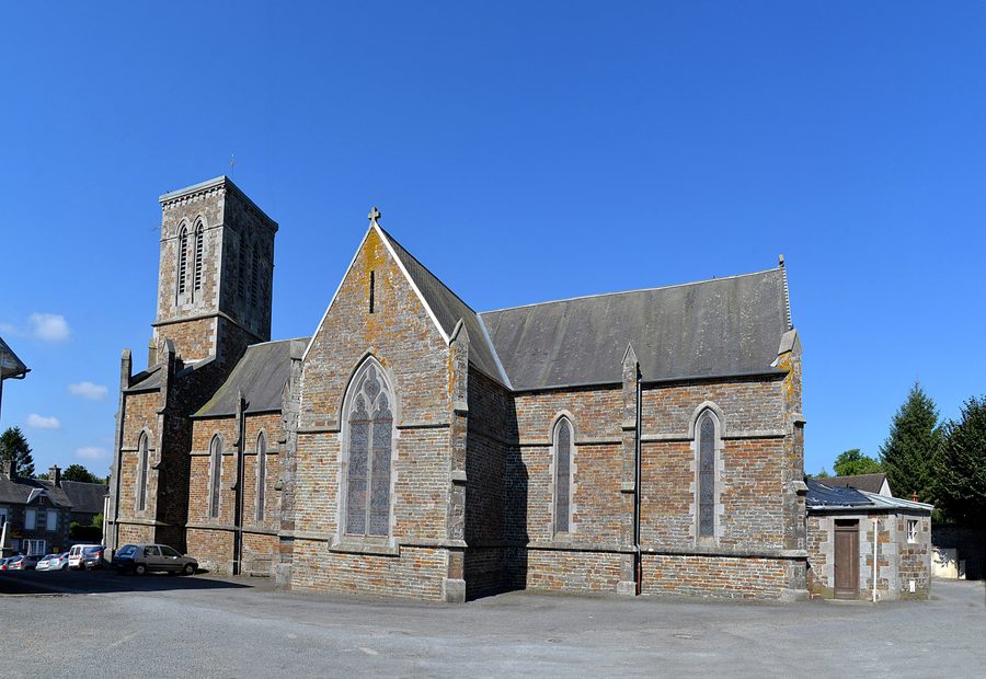Église Saint-Crespin in Beauchamps, Ansicht von Osten