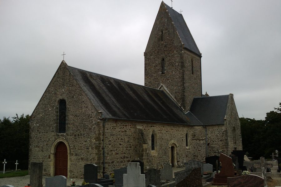 Kirche von Mobecq im Département Manche