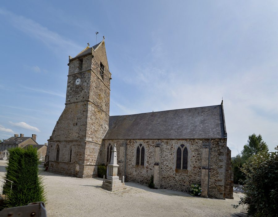 Église Notre-Dame de Tirepied, Ansicht von Nordwesten