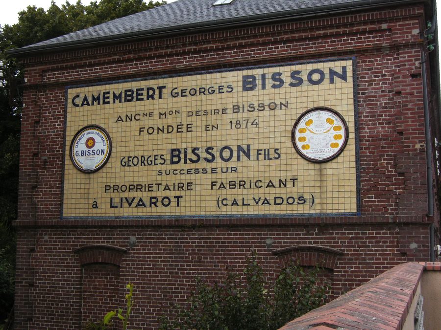 Ehemalige Fromagerie Bisson in Livarot im Pays d’Auge