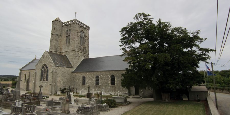 Kirche Sainte-Geneviève in Sainte-Geneviève im Département Manche