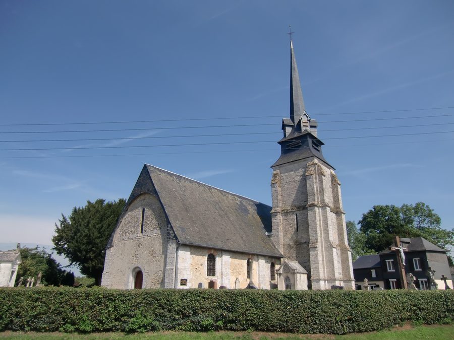 Pfarrkirche von La Lande-Saint-Léger im Eure in der Normandie