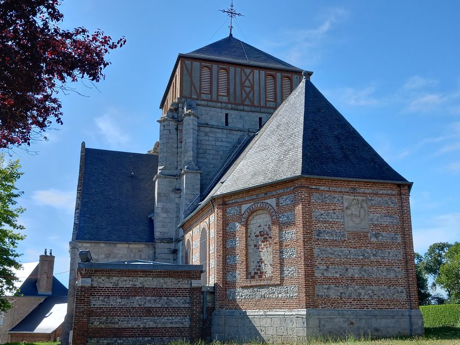 Kirche Saint-Valéry in Gonneville-sur-Scie im Département Seine-Maritime