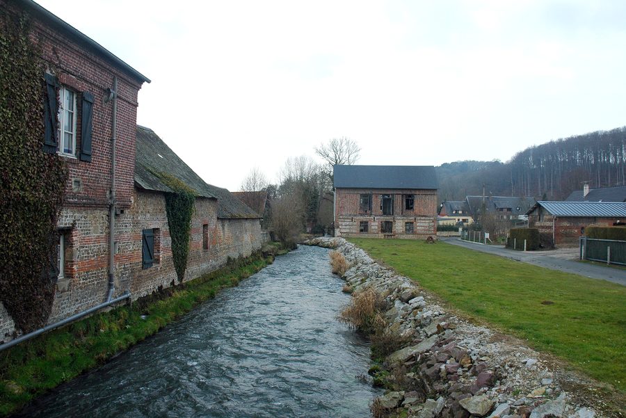 Moulin à Grainville-la-Teinturière, en Seine-Maritime