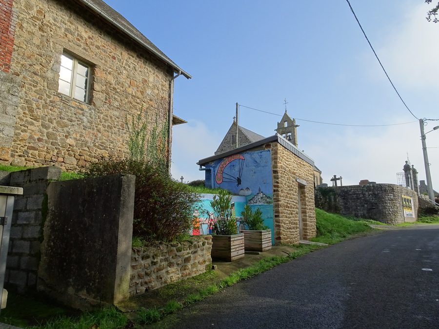 Küstenlandschaft bei Champeaux im Département Manche