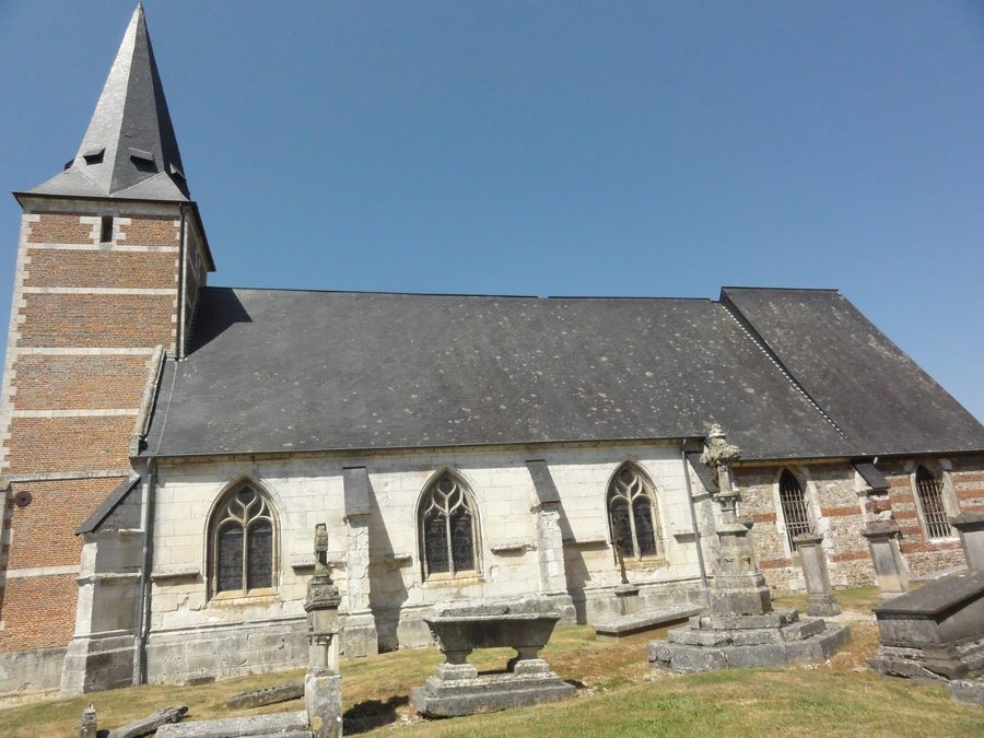 Kirche in Bolleville im Département Seine-Maritime