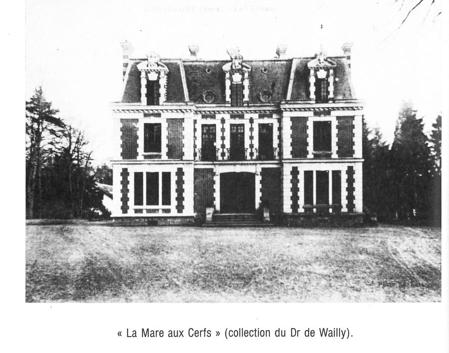 Château dit de la Mare aux Cerfs à Bois-Jérôme-Saint-Ouen dans l’Eure