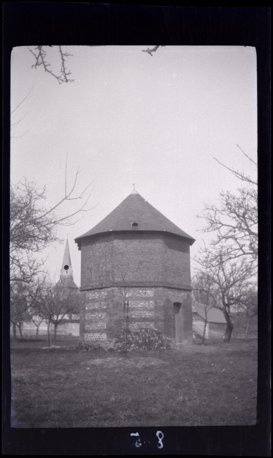 Pigeonnier de la ferme de l'église à Tocqueville-en-Caux