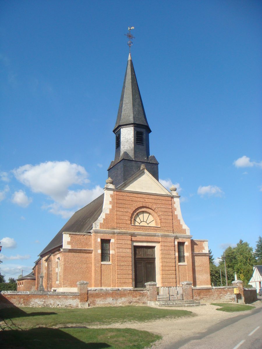 L'église de Villettes dans l'Eure