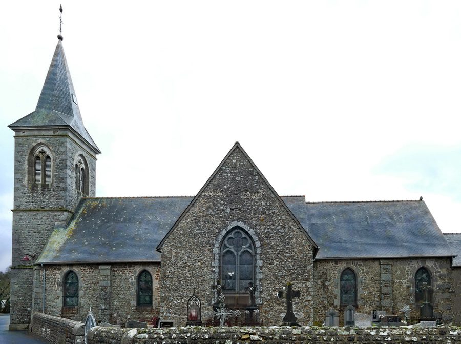 Église Saint-Martin in Lalacelle im Département Orne