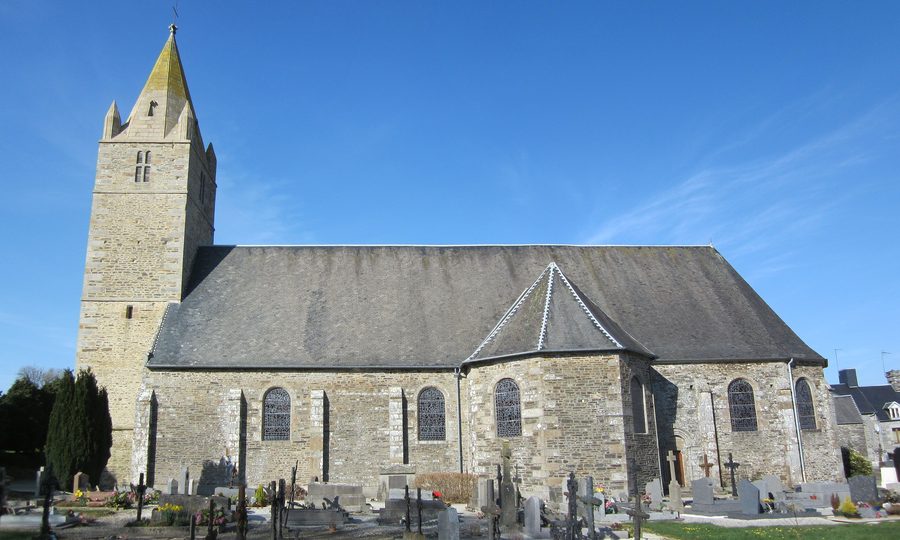 Église Sainte-Anne du Mesnil-Garnier dans la Manche