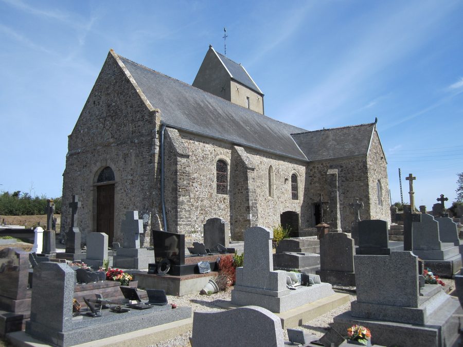 Kirche Notre-Dame in La Haye-d'Ectot im Département Manche