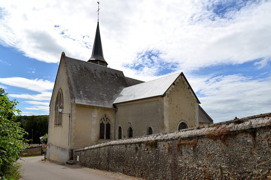 Église de l'Assomption-de-Notre-Dame de La Chapelle-Yvon, vue nord-est