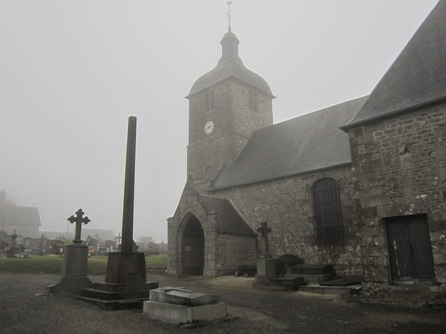 Église Saint-Germain de Vengeons dans la Manche