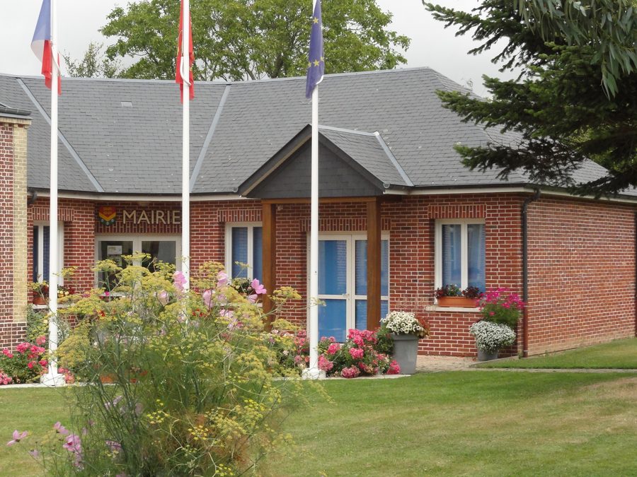 Mairie de Villainville in der Normandie