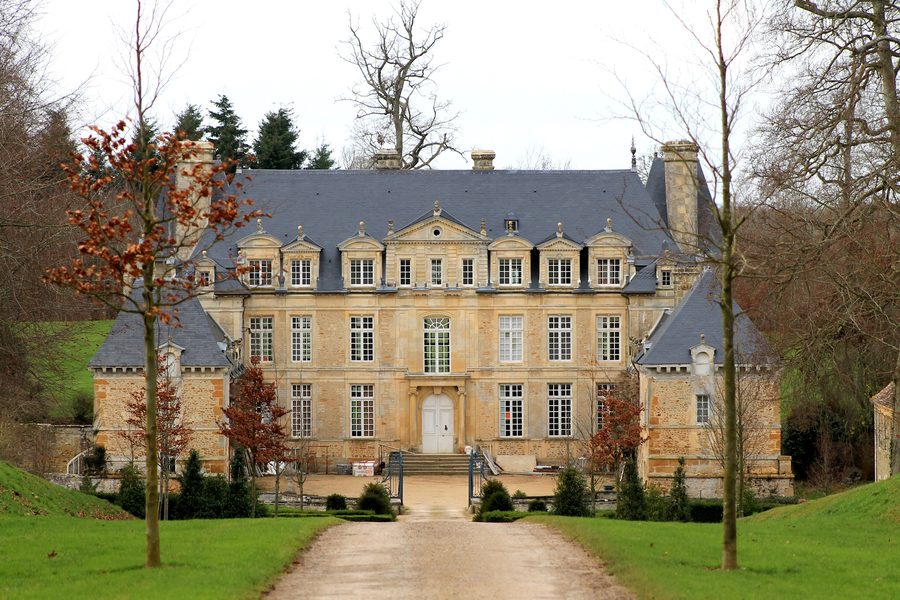 Château de la Motte d'Acqueville dans le Calvados