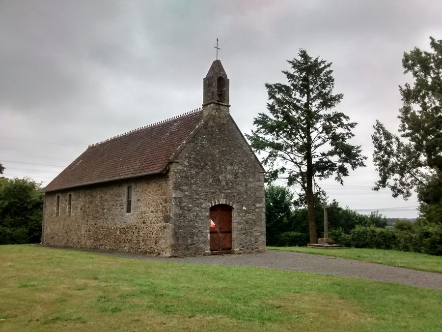 Chapelle Saint-Christophe in Saint-Martin-d'Aubigny im Département Manche