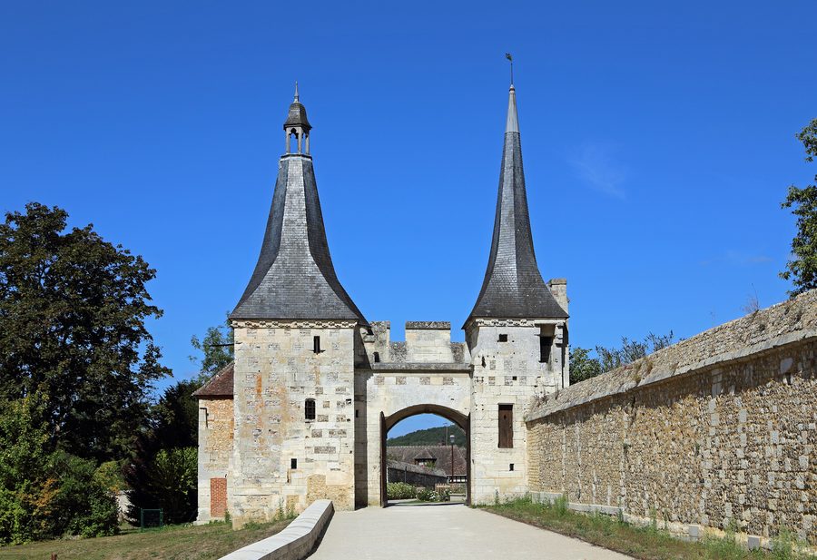 Benediktinerabtei Notre-Dame du Bec in Le Bec-Hellouin im Département Eure