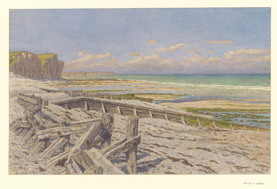 Falaises de Quiberville, en Seine-Maritime