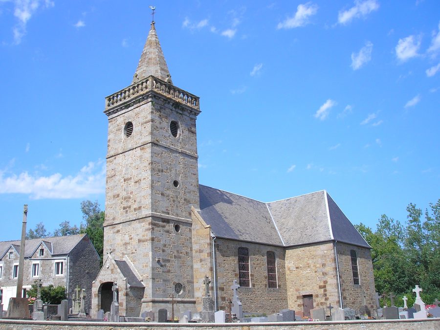 Kirche Sainte-Pience in Sainte-Pience in der Normandie