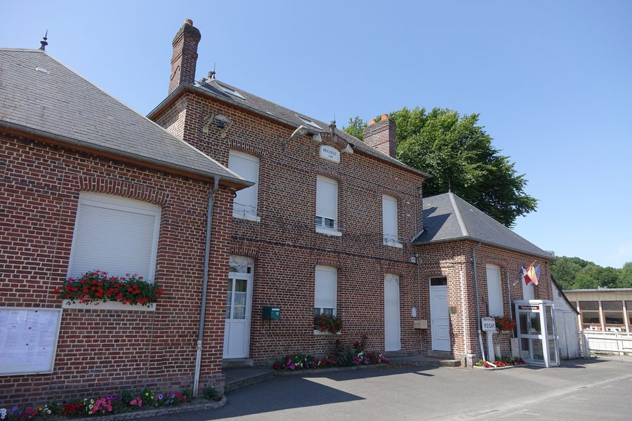 Rathaus von Rosay im Département Seine-Maritime