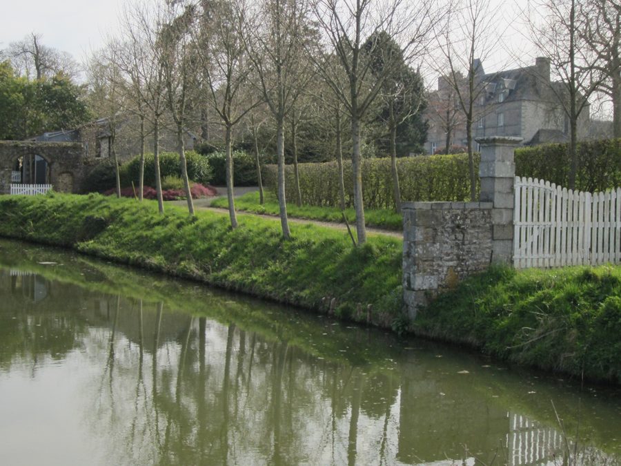 Schloss von Saint-Pierre-Langers im Département Manche