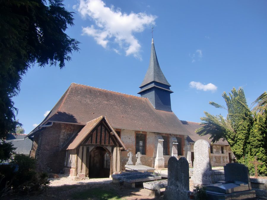 Kirche Saint-Lubin in Catelon, Flancourt-Catelon, Eure