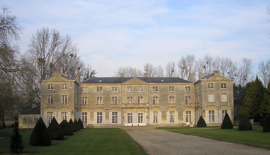 Château de Vaussieux in Vaux-sur-Seulles in der Normandie