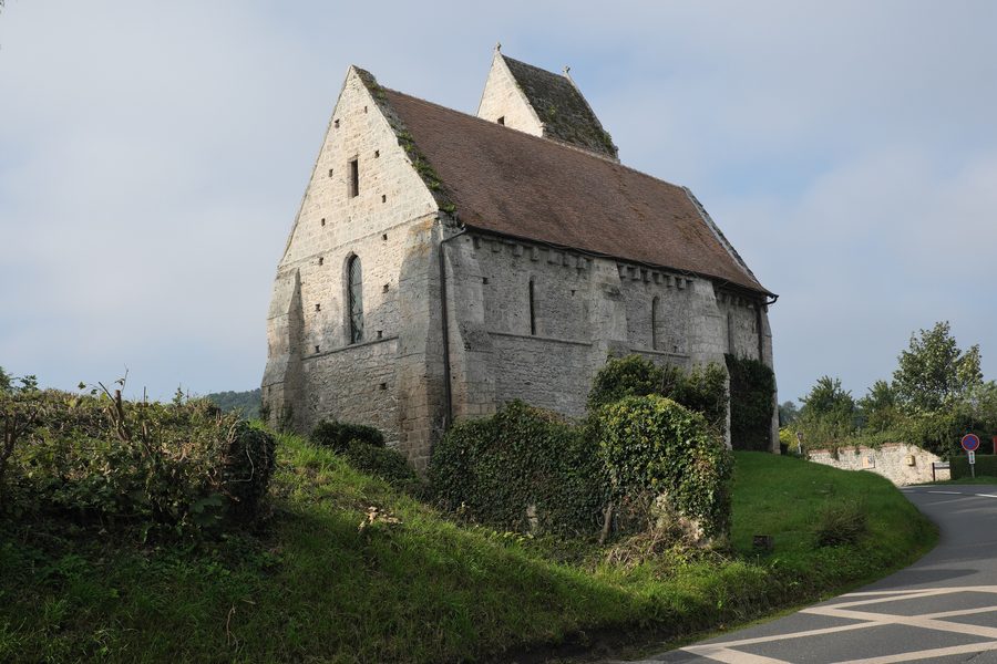 Saint-Martin-Kirche in Cricquebœuf im Département Calvados in der Normandie