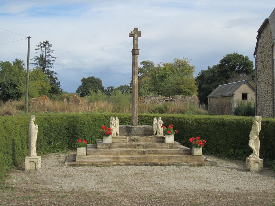 Die Les Belles Croix bei Saint-Jores im Département Manche