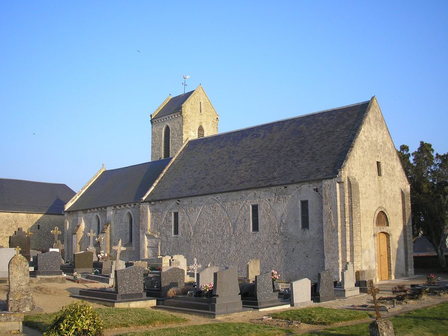 Kirche Saint-Martin in Surrain in der Normandie