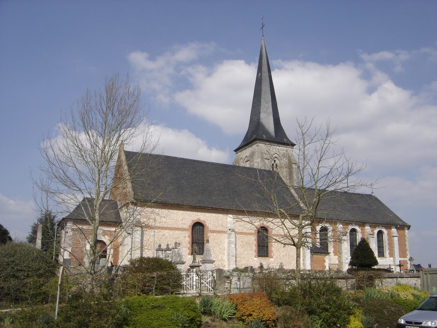 Kirche von Fourmetot im Département Eure