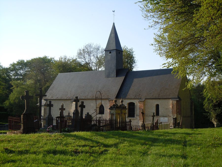 Église Saint-Vaast à Saint-Vaast-en-Auge, dans le Calvados