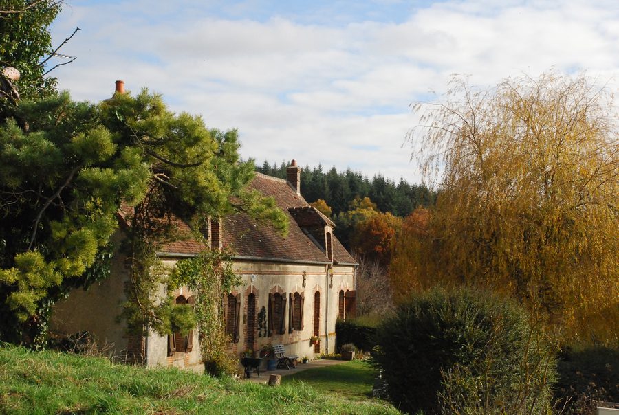 Lumière et couleurs à Longny-au-Perche dans l'Orne en Normandie
