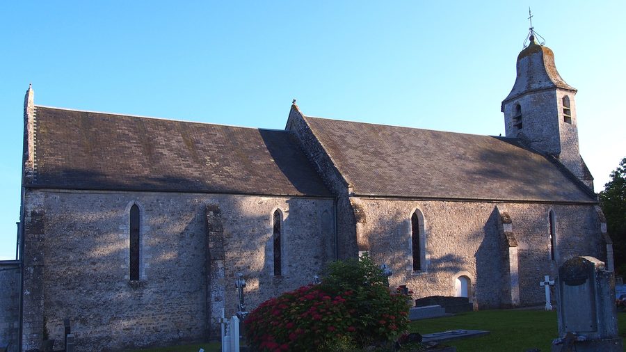 Notre-Dame-Kirche in Saint-Pellerin in der Normandie