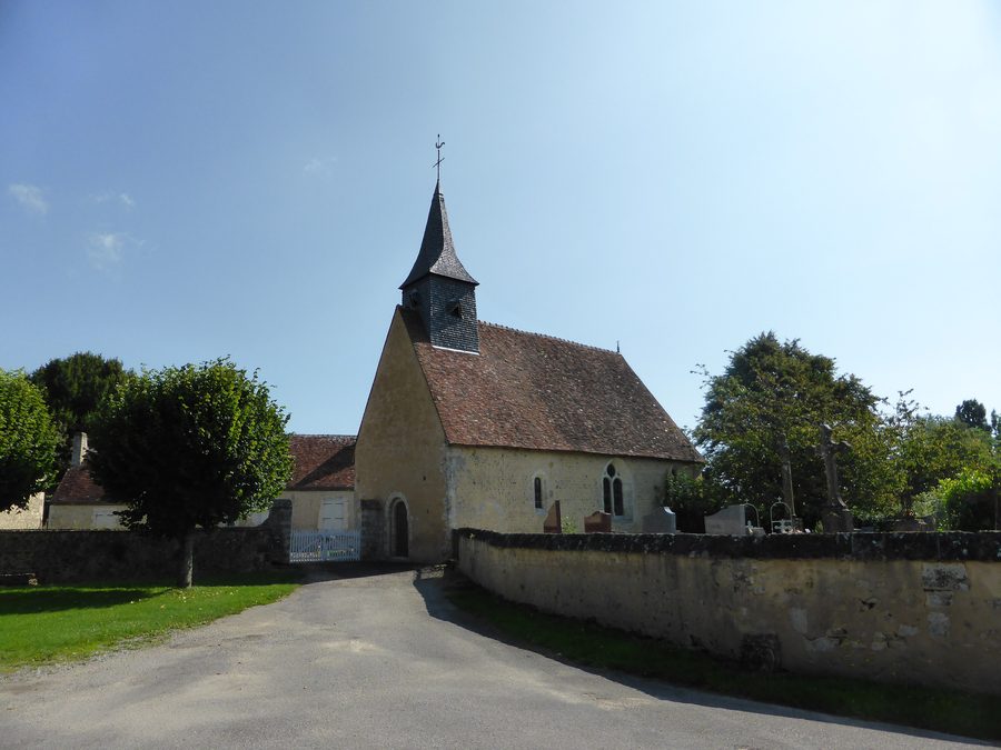 Kirche von Saint-Aubin-des-Grois im Département Orne