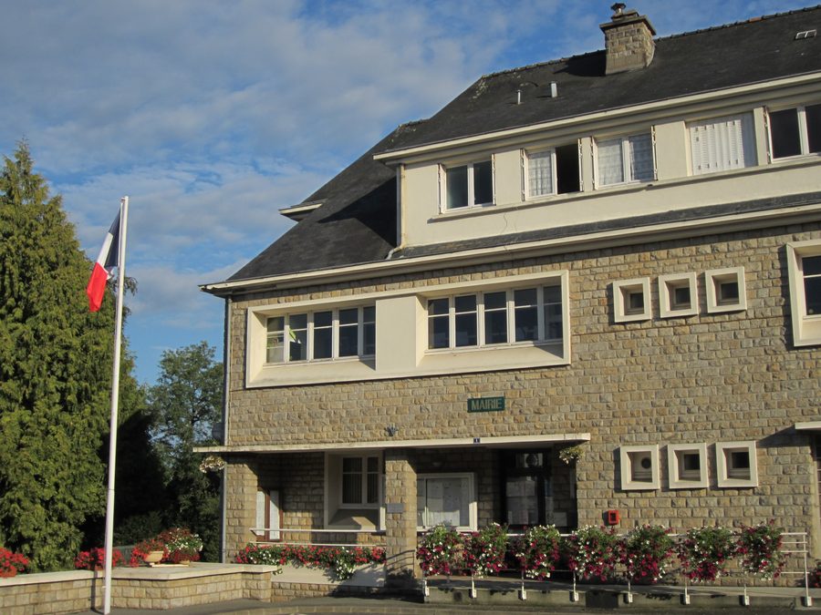 Rathaus von Les Loges-Marchis im Département Manche