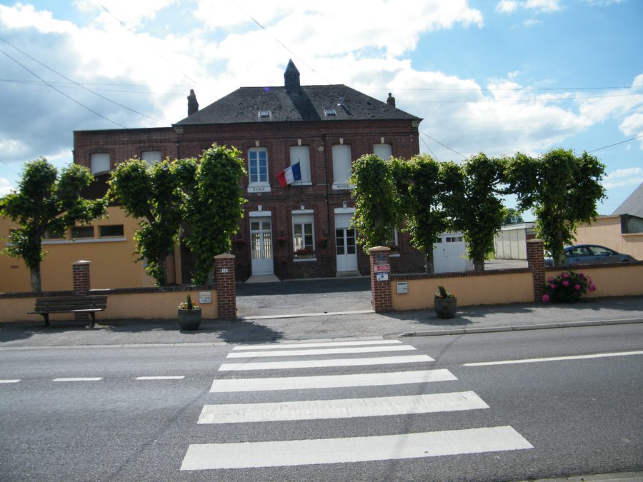 Mairie-école de Mesnil-Réaume en Seine-Maritime