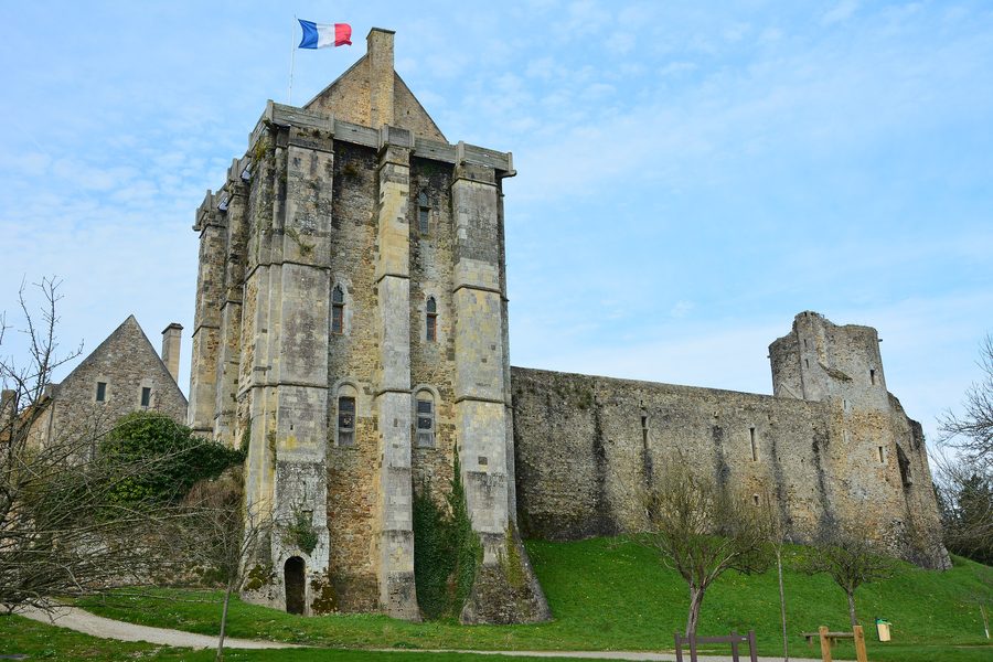 Château de Saint-Sauveur-le-Vicomte, Manche, Basse Normandie